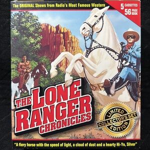 The Lone Ranger Chronicles 5 Cassette & 56 Page Book Set